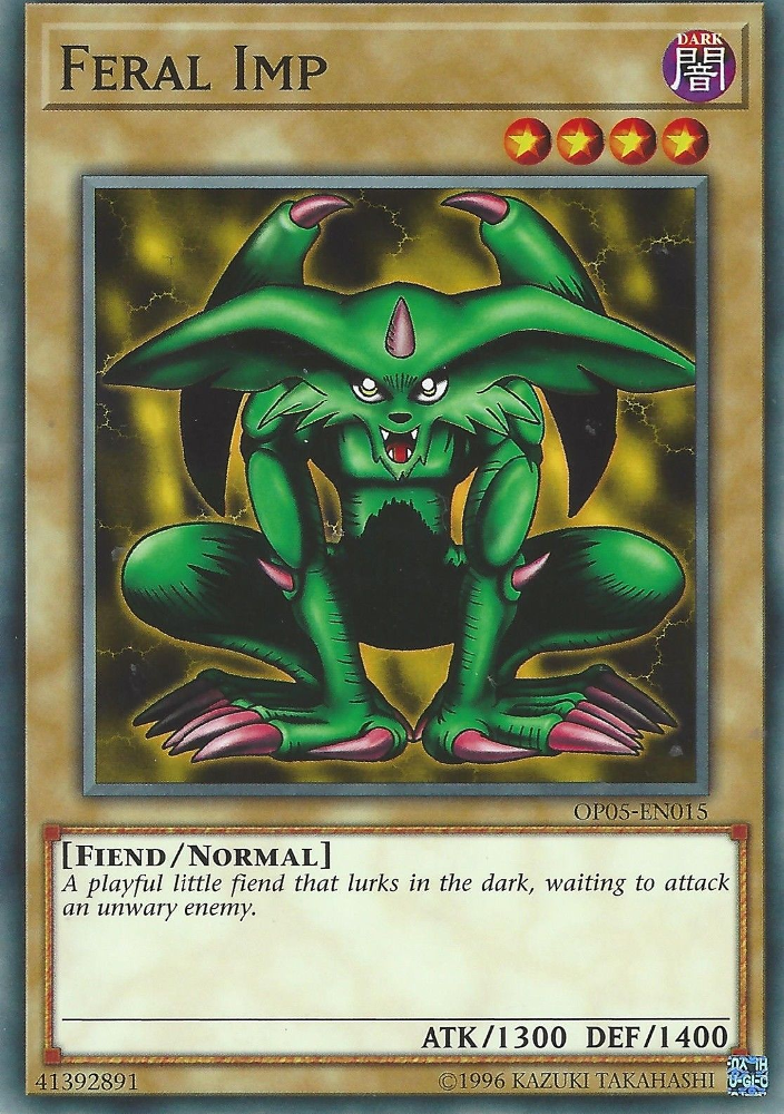 Feral Imp [OP05-EN015] Short Print Yu-Gi-Oh!