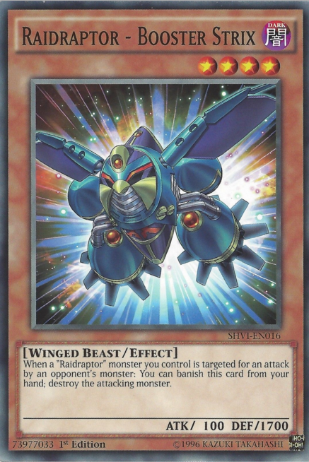 Raidraptor - Booster Strix [SHVI-EN016] Common Yu-Gi-Oh!
