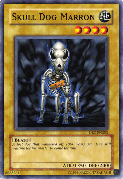 Skull Dog Marron [DR3-EN003] Common Yu-Gi-Oh!