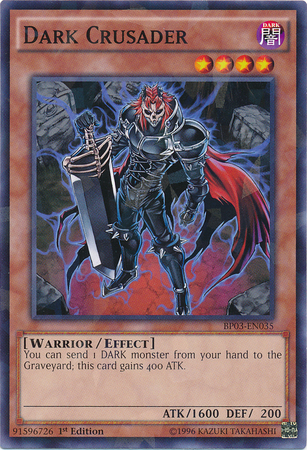 Dark Crusader [BP03-EN035] Shatterfoil Rare Yu-Gi-Oh!