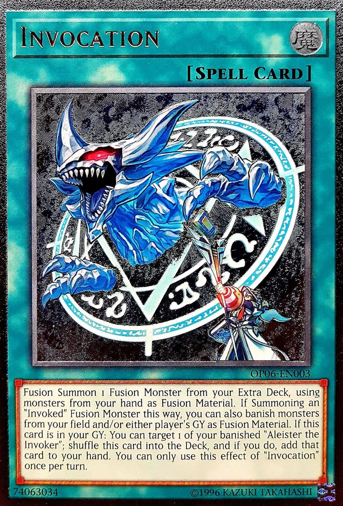 Invocation [OP06-EN003] Ultimate Rare Yu-Gi-Oh!