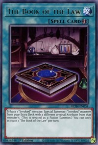The Book of the Law [GEIM-EN054] Rare Yu-Gi-Oh!