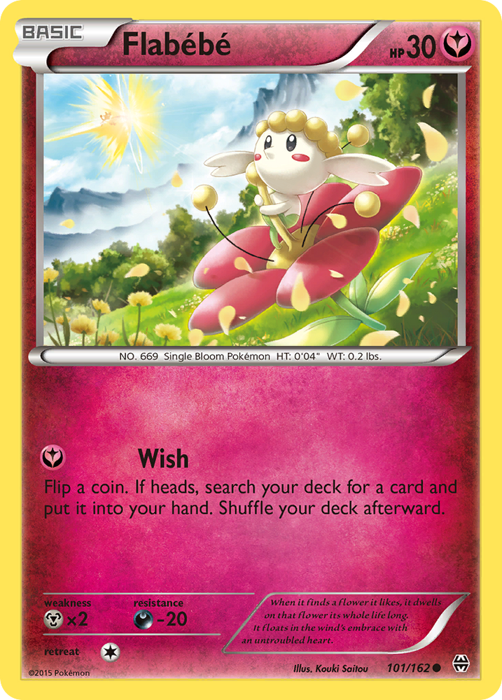 Flabebe (101/162) [XY: BREAKthrough] Pokémon