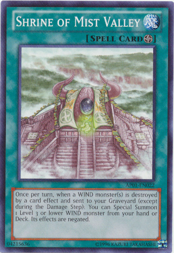 Shrine of Mist Valley [AP01-EN022] Common Yu-Gi-Oh!
