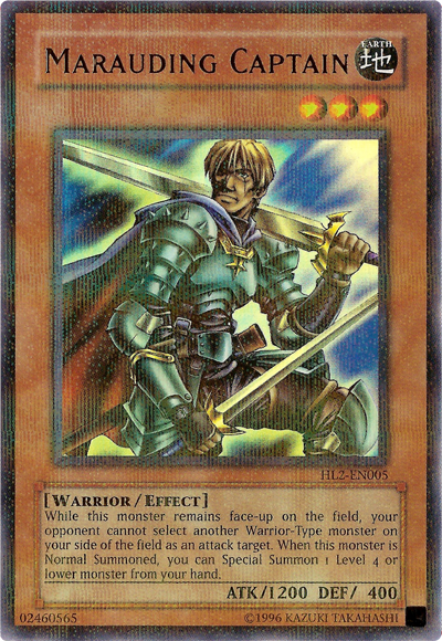 Marauding Captain [HL2-EN005] Parallel Rare Yu-Gi-Oh!