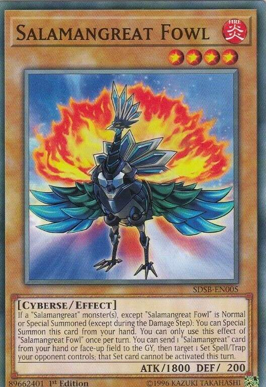 Salamangreat Fowl [SDSB-EN005] Common Yu-Gi-Oh!