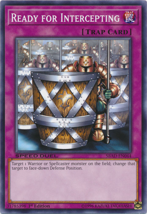 Ready for Intercepting [SBAD-EN044] Common Yu-Gi-Oh!
