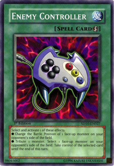 Enemy Controller [SD10-EN027] Common Yu-Gi-Oh!