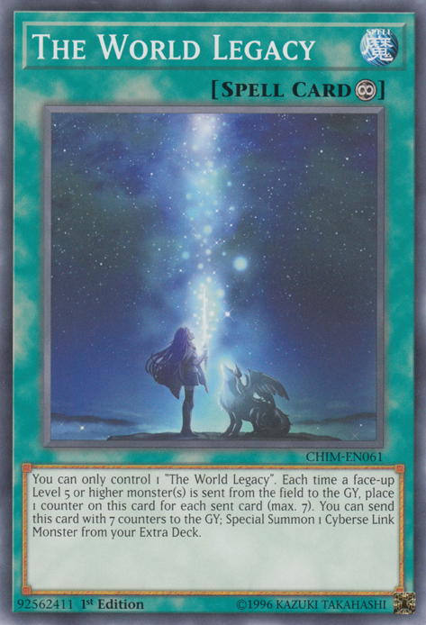 The World Legacy [CHIM-EN061] Common Yu-Gi-Oh!