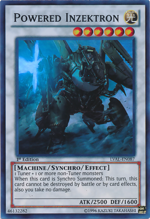 Powered Inzektron [LVAL-EN087] Super Rare Yu-Gi-Oh!