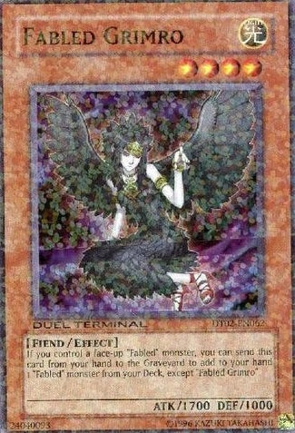 Fabled Grimro [DT02-EN062] Super Rare Yu-Gi-Oh!