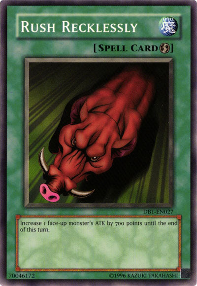 Rush Recklessly [DB1-EN027] Common Yu-Gi-Oh!