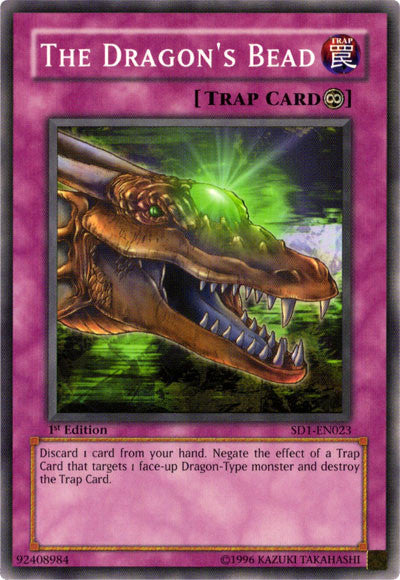 The Dragon's Bead [SD1-EN023] Common Yu-Gi-Oh!