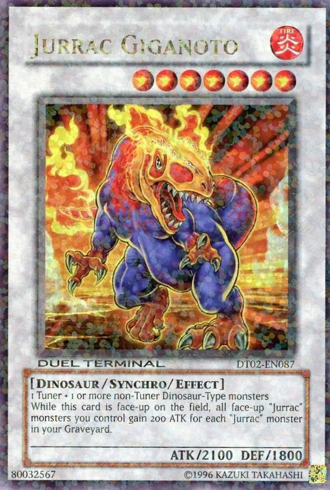 Jurrac Giganoto [DT02-EN087] Ultra Rare Yu-Gi-Oh!