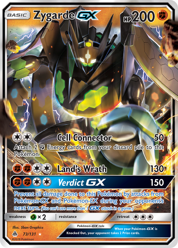 Zygarde GX (73/131) [Sun & Moon: Forbidden Light] Pokémon