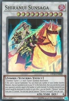 Shiranui Sunsaga [OP10-EN008] Super Rare Yu-Gi-Oh!