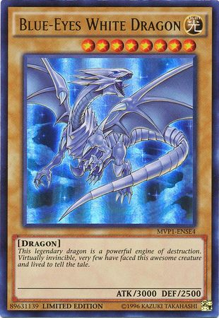 Blue-Eyes White Dragon [MVP1-ENSE4] Ultra Rare Yu-Gi-Oh!