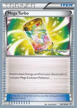Mega Turbo (86/108) (Primal Groudon - Alejandro Ng-Guzman) [World Championships 2015] Pokémon