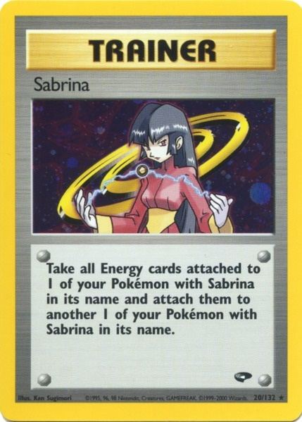 Sabrina (20/132) [Gym Challenge Unlimited] Pokémon