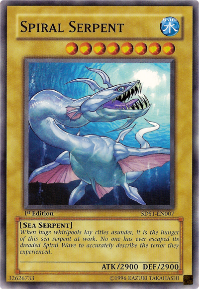 Spiral Serpent [5DS1-EN007] Common Yu-Gi-Oh!