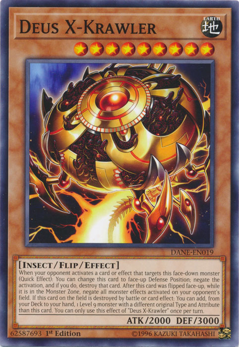 Deus X-Krawler [DANE-EN019] Common Yu-Gi-Oh!