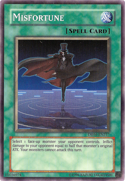 Misfortune [DR04-EN217] Common Yu-Gi-Oh!
