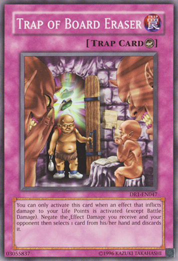 Trap of Board Eraser [DR1-EN047] Common Yu-Gi-Oh!