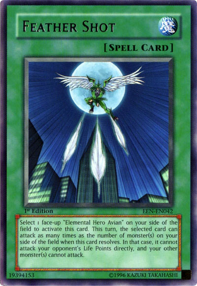 Feather Shot [EEN-EN042] Rare Yu-Gi-Oh!