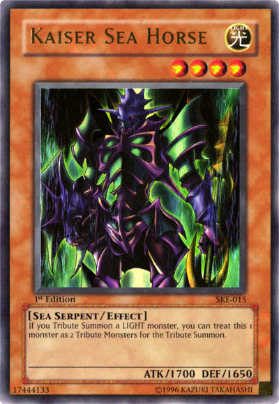 Kaiser Sea Horse [SKE-015] Ultra Rare Yu-Gi-Oh!