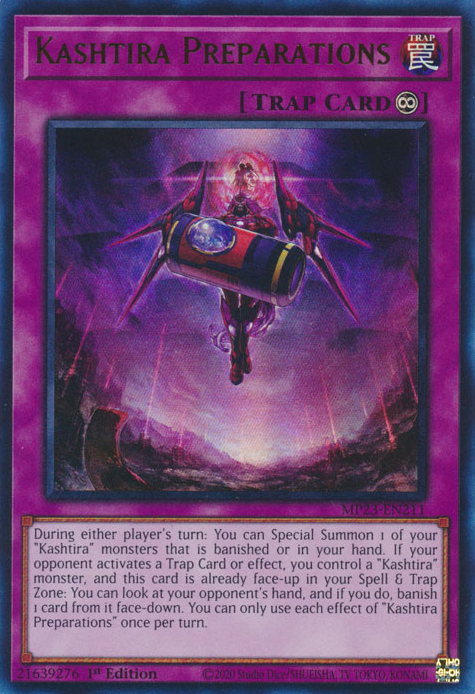 Kashtira Preparations [MP23-EN211] Ultra Rare Yu-Gi-Oh!