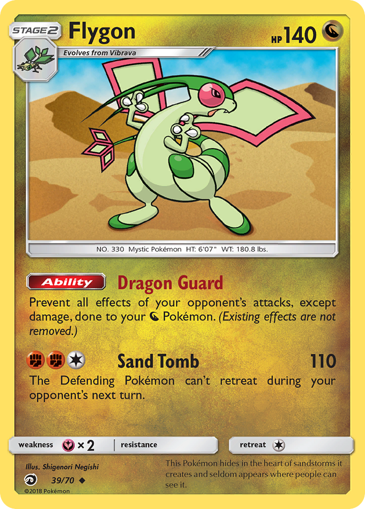 Flygon (39/70) [Sun & Moon: Dragon Majesty] Pokémon