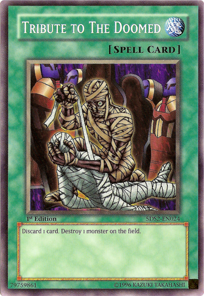 Tribute to the Doomed [5DS2-EN024] Common Yu-Gi-Oh!