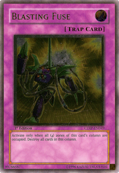 Blasting Fuse [CDIP-EN049] Ultimate Rare Yu-Gi-Oh!