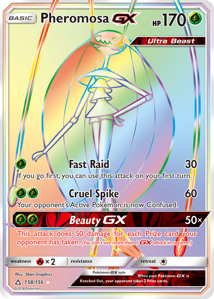 Pheromosa GX (158/156) [Sun & Moon: Ultra Prism] Pokémon