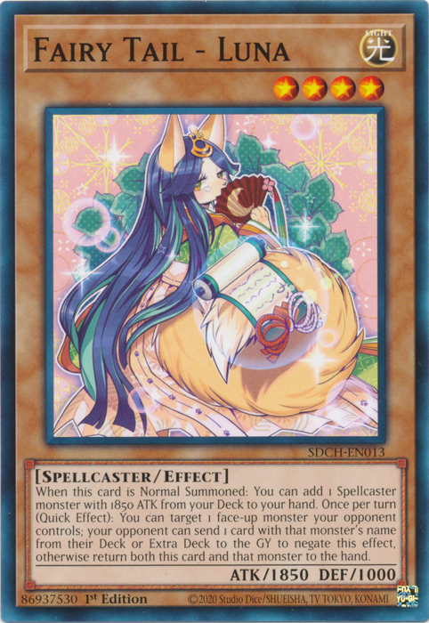 Fairy Tail - Luna [SDCH-EN013] Common Yu-Gi-Oh!