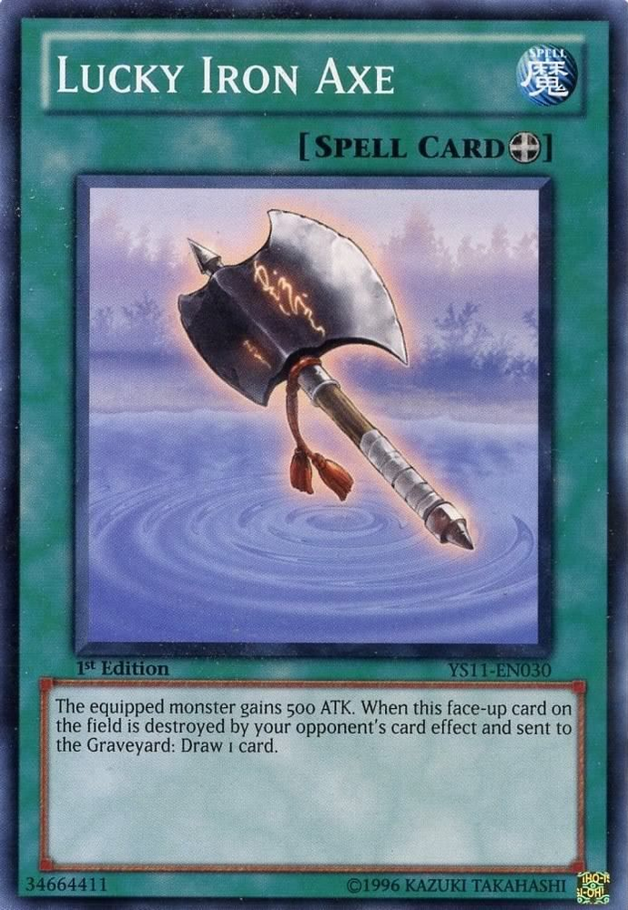 Lucky Iron Axe [YS11-EN030] Common Yu-Gi-Oh!