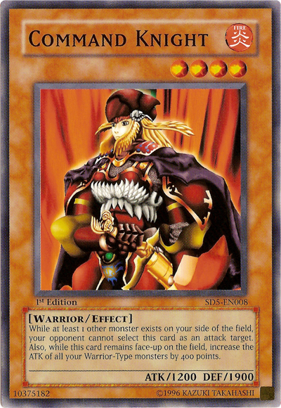 Command Knight [SD5-EN008] Common Yu-Gi-Oh!