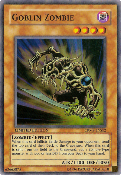Goblin Zombie [CRMS-ENSE2] Super Rare Yu-Gi-Oh!