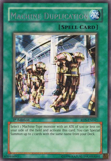 Machine Duplication [RDS-EN041] Rare Yu-Gi-Oh!