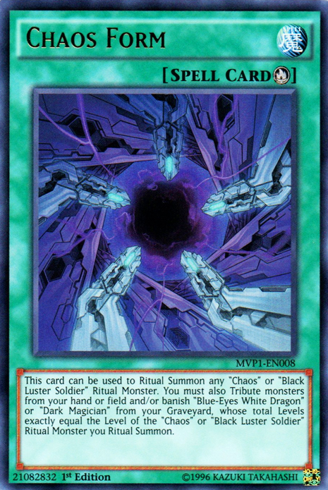 Chaos Form [MVP1-EN008] Ultra Rare Yu-Gi-Oh!