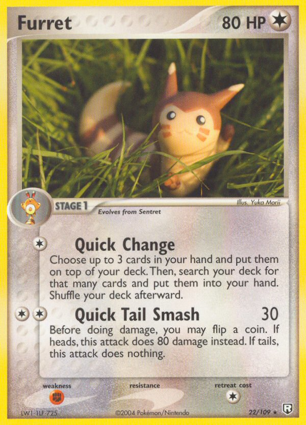 Furret (22/109) [EX: Team Rocket Returns] Pokémon