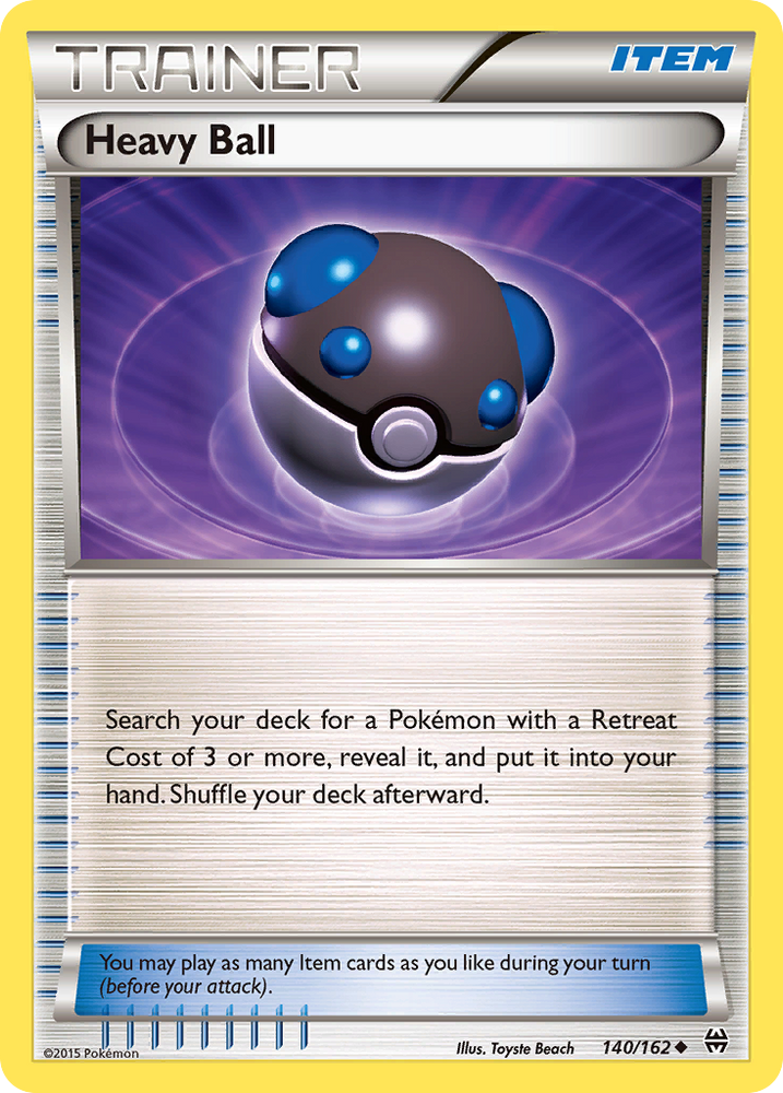 Heavy Ball (140/162) [XY: BREAKthrough] Pokémon