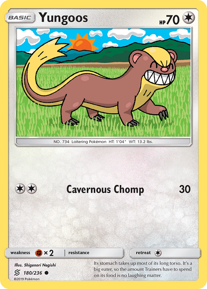 Yungoos (180/236) [Sun & Moon: Unified Minds] Pokémon