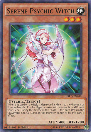 Serene Psychic Witch [HSRD-EN049] Common Yu-Gi-Oh!