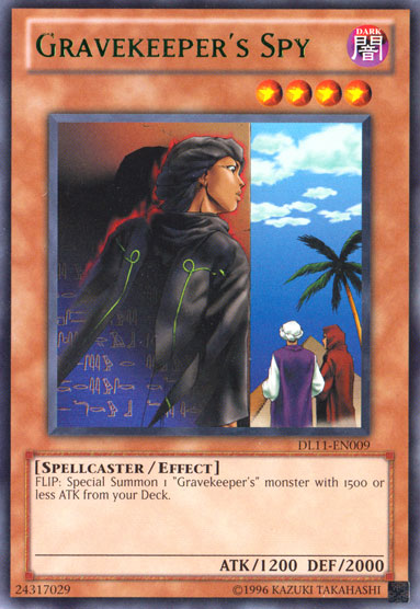 Gravekeeper's Spy (Green) [DL11-EN009] Rare Yu-Gi-Oh!