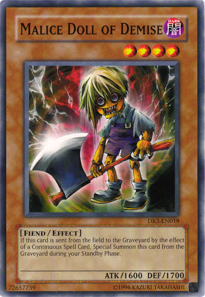 Malice Doll of Demise [DR3-EN018] Common Yu-Gi-Oh!