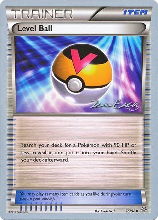Level Ball (76/98) (Bebe - Jesper Eriksen) [World Championships 2016] Pokémon