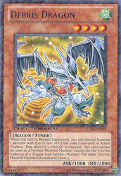 A Common Duel Terminal "Debris Dragon" card from the Yugioh Set: Duel Terminal 3 (DT03).