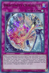 An Ultra Rare "Dragunity Oubliette" card from the Yugioh Set: Ghosts From the Past.