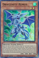 An Ultra Rare "Dragunity Remus" card from the Yugioh Set: Ghosts From the Past (GFTP).